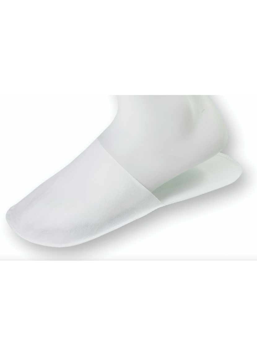 Disposable non-woven slippers white 50 pairs