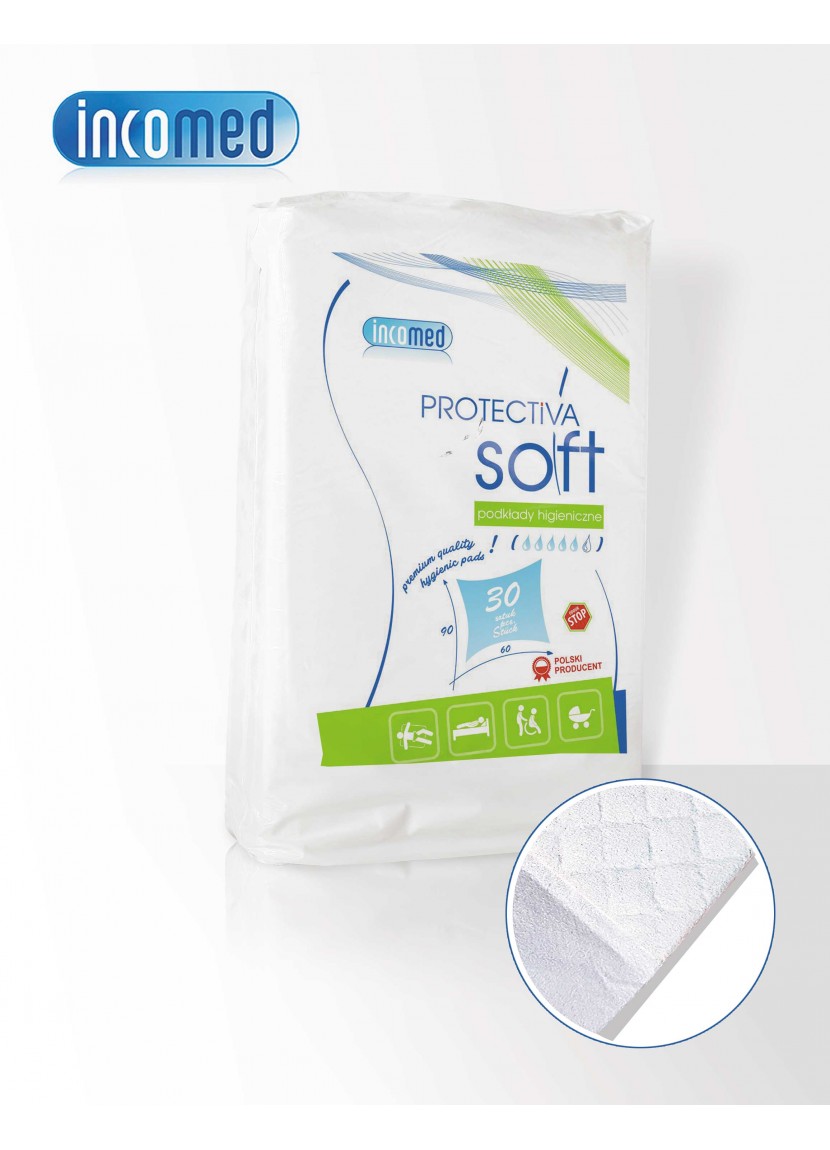 Protectiva soft underpad absorbent 90x60cm