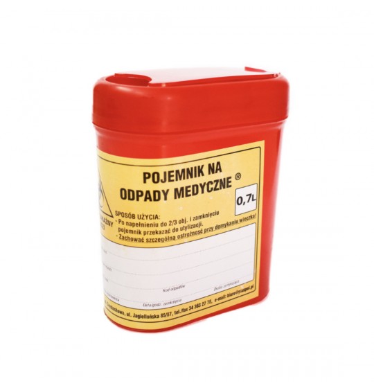 Medical waste containers PLASPOL