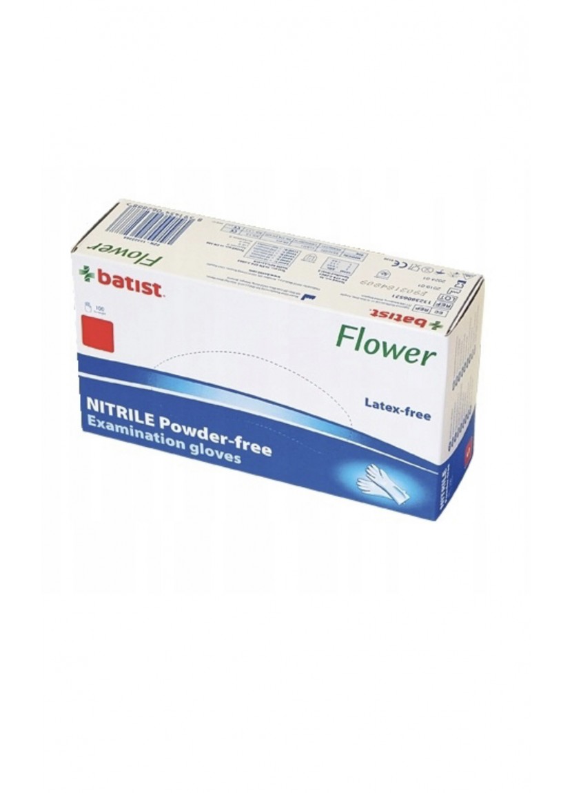 BATIST FLOWER nitrile gloves 100pcs