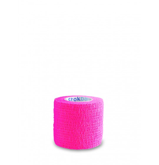 Pink cohesive elastic bandage Stokban