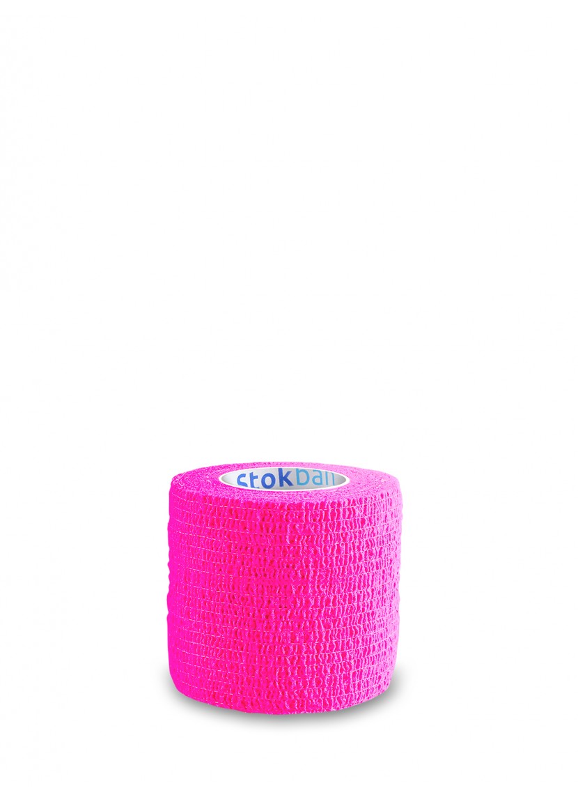 Pink cohesive elastic bandage Stokban