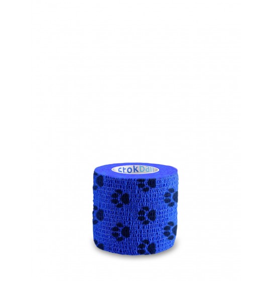 cohesive elastic bandage blue Stokban