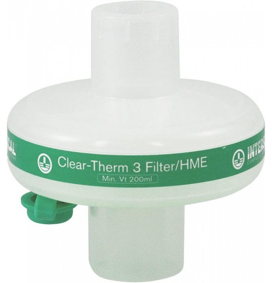 Filtr oddechowy Clear Therm 3 HMEF z Luer