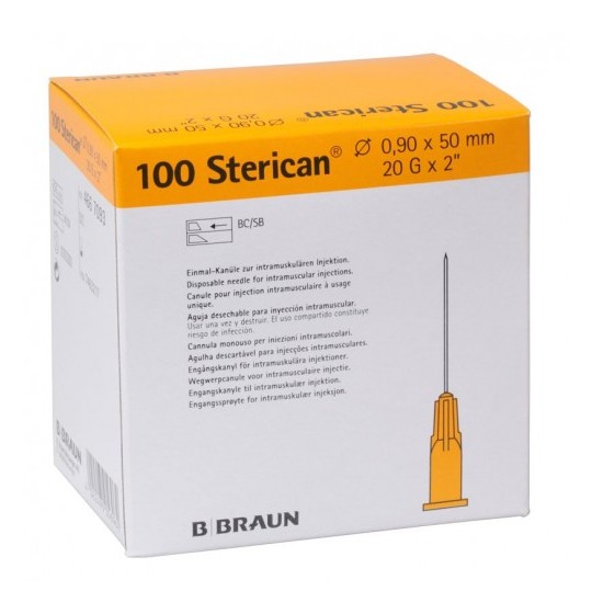 B.Braun Sterican jednorazowe Igły 20G 0,90 x 70mm